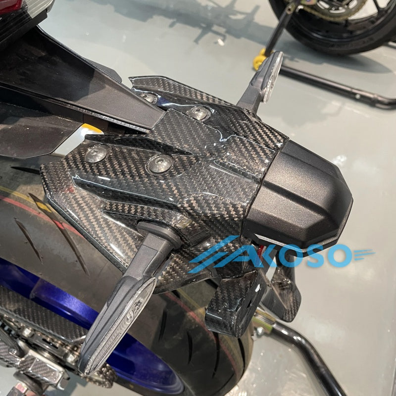AKOSO 2024 2025 Yamaha MT09 / FZ09 Carbon Fiber Tail Licence Plate Cover