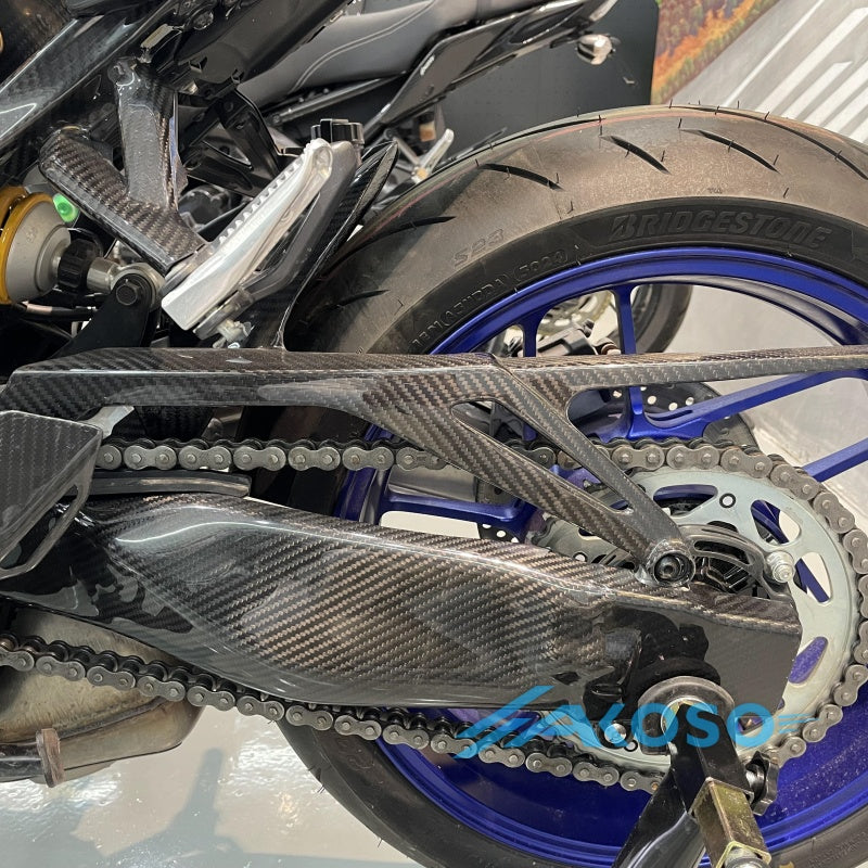 AKOSO 2024 2025 Yamaha MT09 / FZ09 Carbon Fiber Swingarm Cover