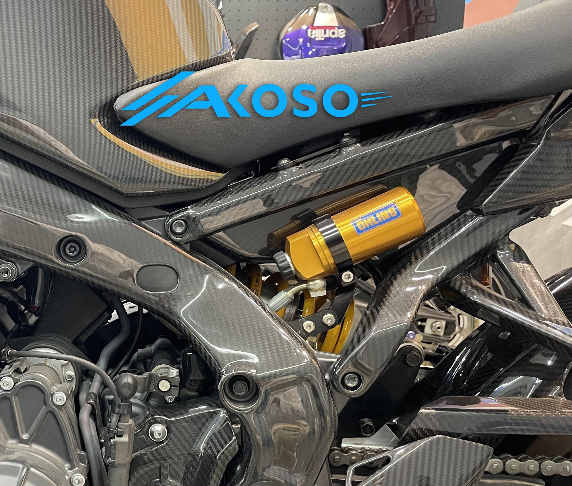 AKOSO 2024 2025 Yamaha MT09 / FZ09 Carbon Fiber Sub-Frame Covers