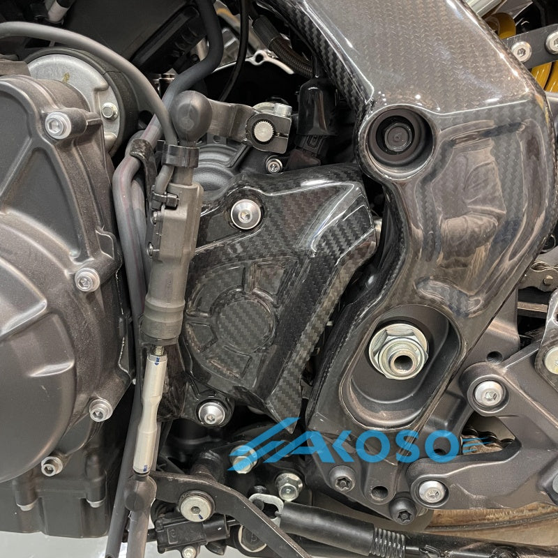 AKOSO 2024 2025 Yamaha MT09 / FZ09 Carbon Fiber Sprocket cover