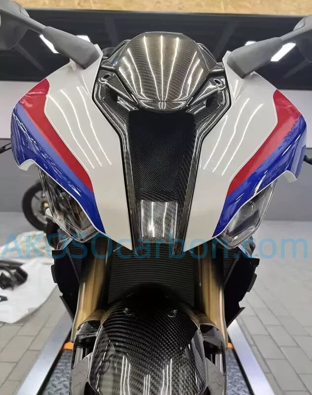 AKOSO 2023-2024 BMW S1000RR Carbon Fiber Windscreen Motorcycle Front Windshield Inner Panel
