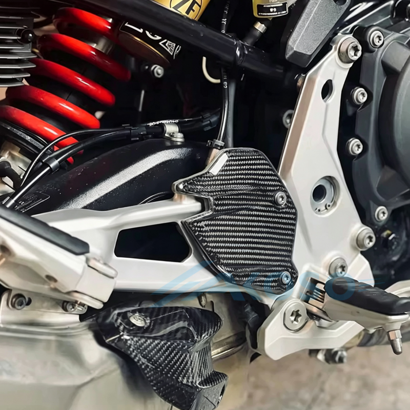 AKOSO 2020-2024 BMW F900XR 100% Carbon Fiber Fersenschutzplatten Verkleidungen