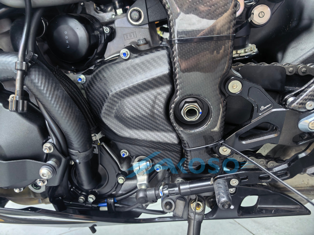 AKOSO Kawasaki ZX‑6R ZX‑636 2024+ Full Dry Carbon Fiber Body Kit 25‑Pieces Complete Fairing Set