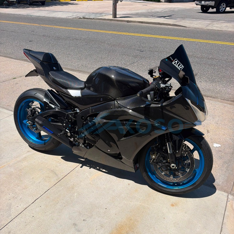 AKOSO 2017+ Suzuki GSX‑R1000 / GSX‑R1000R 23‑Pieces Full Dry Carbon Fiber Fairing Kit