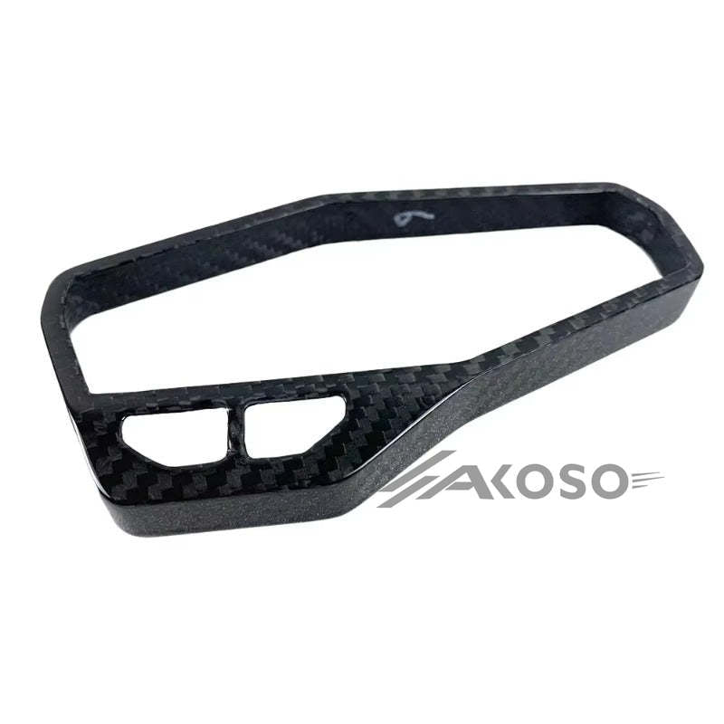 AKOSO Yamaha MT09 FZ09 2014-2020 Carbon Fiber Speedometer Gauges Tachometer Instrument Case Cover