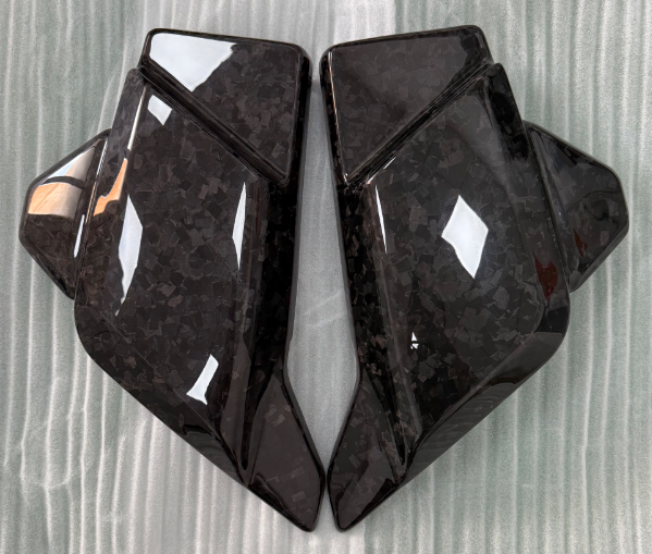 AKOSO 2024+ Harley Carbon Fiber Side Battery Covers For Touring Road Glide Street Glide 2024+