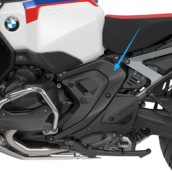 AKOSO 2025+ BMW R1300GS Adventure Dry Carbon Fiber Frame Covers Protection