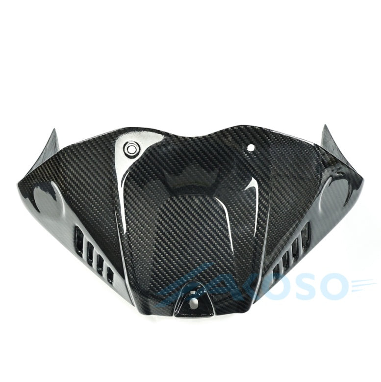 AKOSO 2025+ Yamaha R9 Dry Carbon Fiber Front Tank Cover AirBox Cowl
