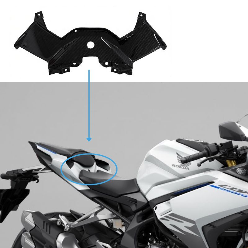 AKOSO 2023+ Honda CBR250RR Carbon Fiber Tail Fairing Center Part