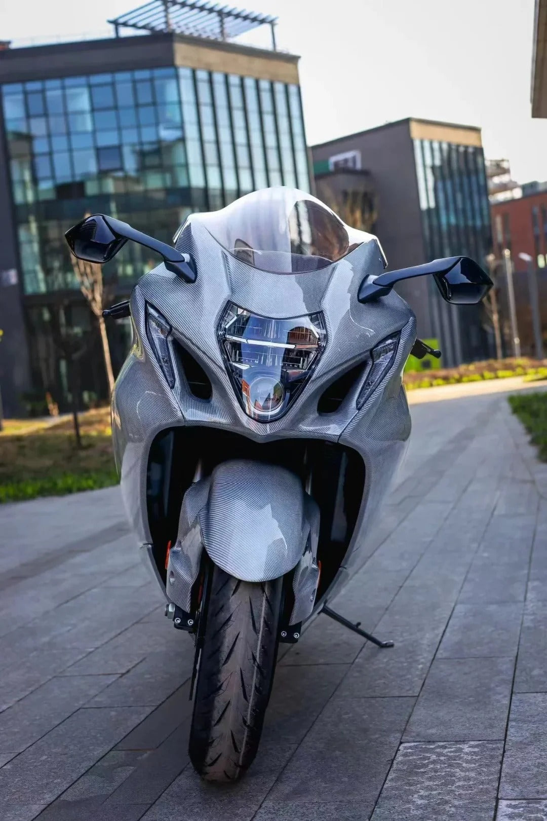 AKOSO Suzuki Hayabusa Gen3 GSX1300R 2021‑ Full Dry Carbon Fiber Body Kit 30‑Piece Complete Fairing Set