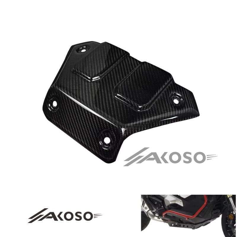AKOSO 2017-2019 Honda XADV 750 Carbon Fiber Motorcycle Fairing Skid Plate