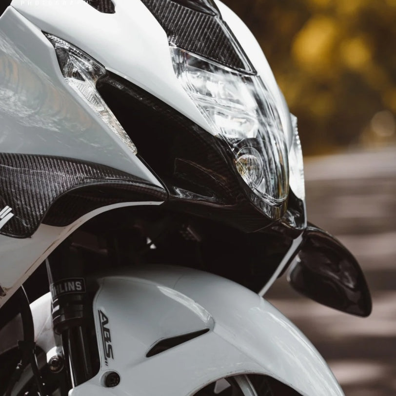 AKOSO Suzuki Hayabusa GSX1300R 2021+ Carbon Fiber Front Nose Fairing Air Intake Cover Cowling