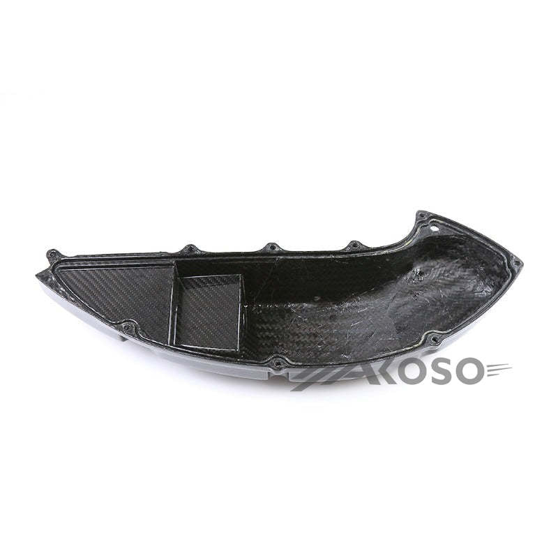 AKOSO 2016+ Yamaha NVX155 Motorcycle Carbon Fiber Left Air Cleaner Guard Air Filter Cover Protector