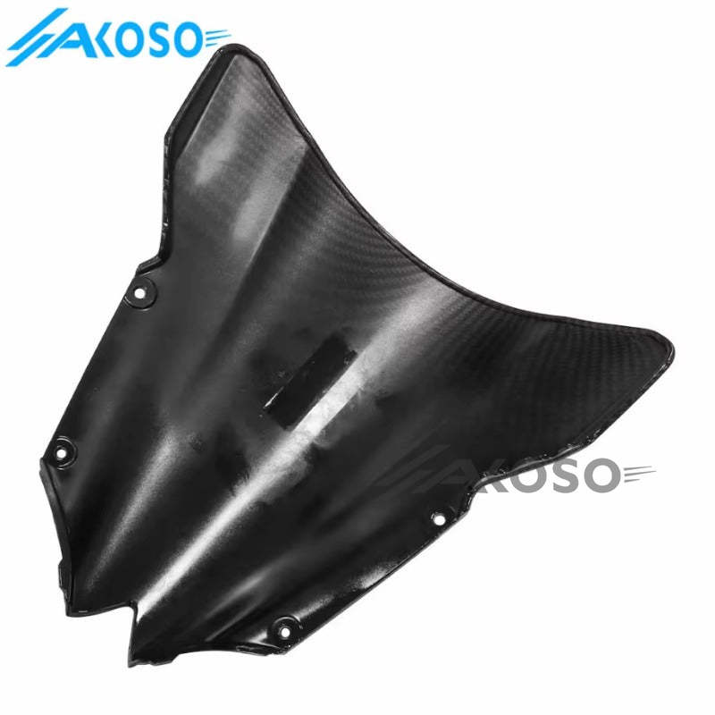 AKOSO 2008-2015 Yamaha R6 Carbon Fiber Windscreen Wind Fairings Kit