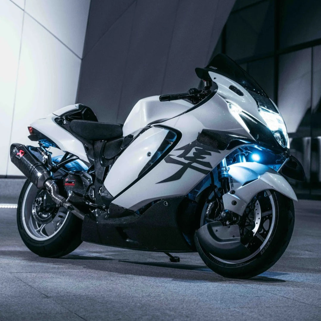 AKOSO Suzuki GSX1300R Hayabusa 2021+ Carbon Fiber Instrument Side Panels Fairing