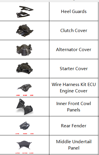 AKOSOCustom Order - 2020+ R1 Carbon Fiber