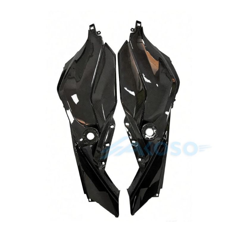 AKOSO 2024-2026 BMW M1000XR Carbon Fiber Side Tank Cover Panels