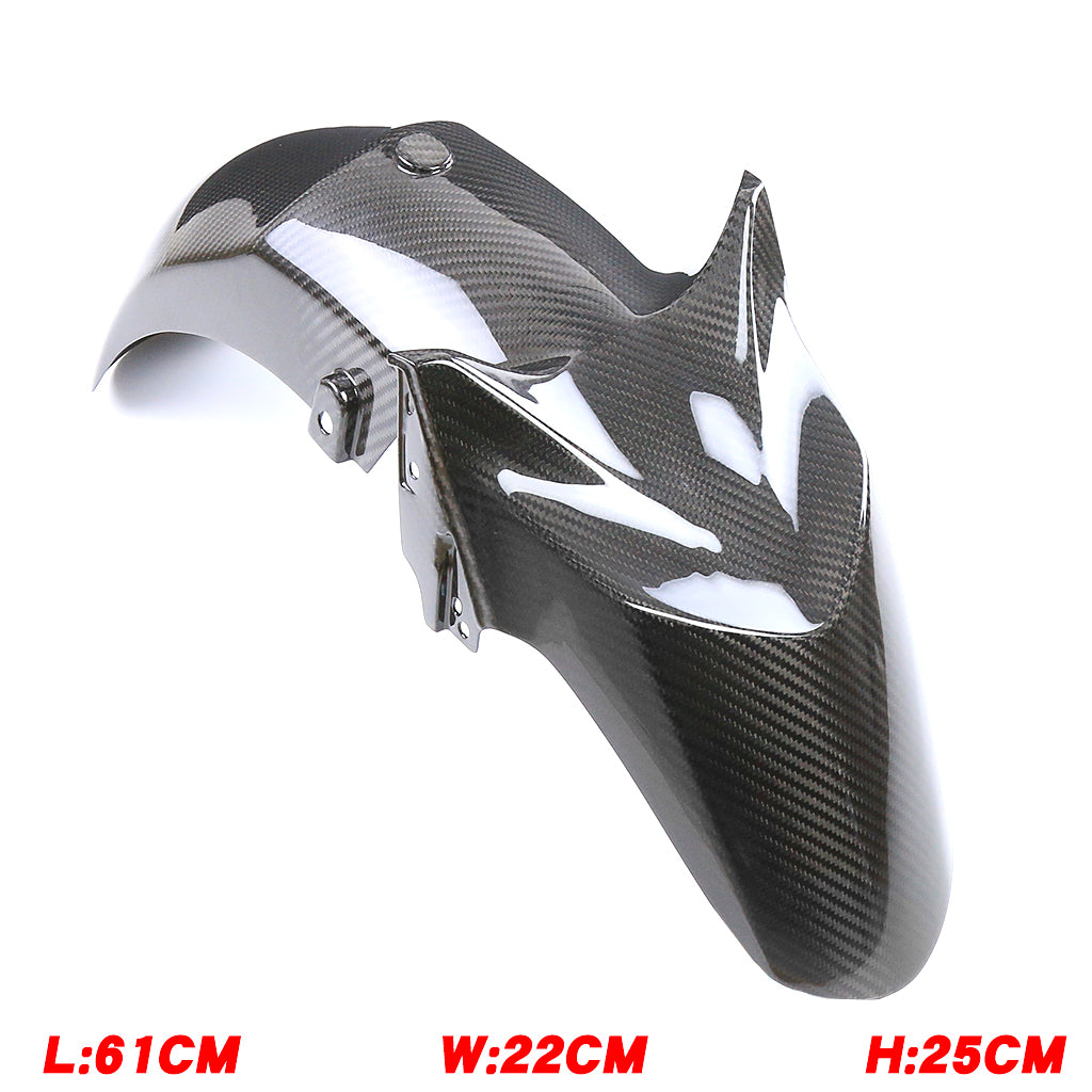 AKOSO 2017-2024 Yamaha XMAX 300 Carbon Fiber Front Fender Mudguard Wheel Cover Splash Guard