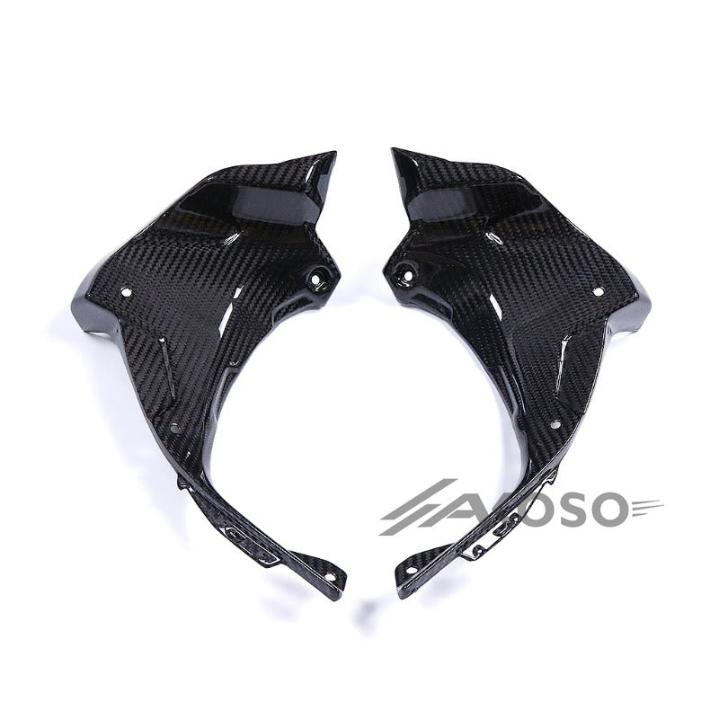 2024-2025 Kawasaki ZX-6R ZX-636 Carbon Fiber Inner Dash Intake Trims