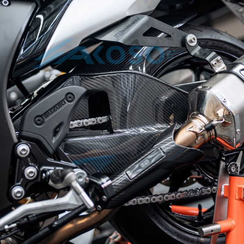 AKOSO 2008+ Suzuki Hayabusa GSX1300R Gen2 Gen3 Carbon Fiber Swingarm Covers Protectors Motorcycle Fairing