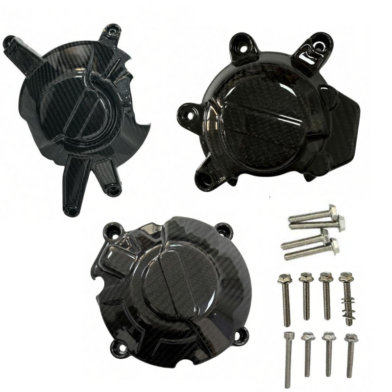 AKOSO 2024+ Honda CB650R CBR650R Carbon Fiber Engine Side Covers