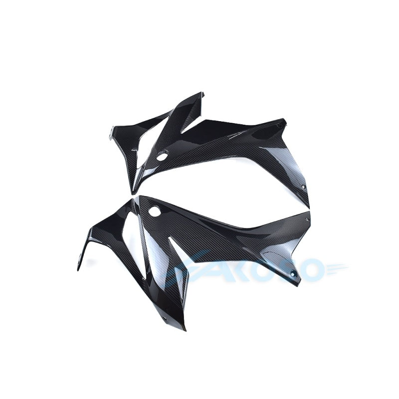 AKOSO 2019-2023 Honda CB650R CBR650R Carbon Fiber Front Upper Side Panels