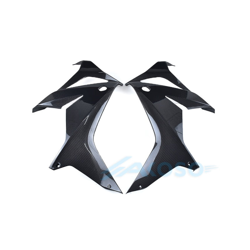 AKOSO 2019-2023 Honda CB650R CBR650R Carbon Fiber Front Upper Side Panels