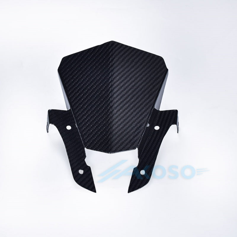 AKOSO 2014-2017 Yamaha MT07 FZ07 Carbon Fiber Front Windshield Fairing
