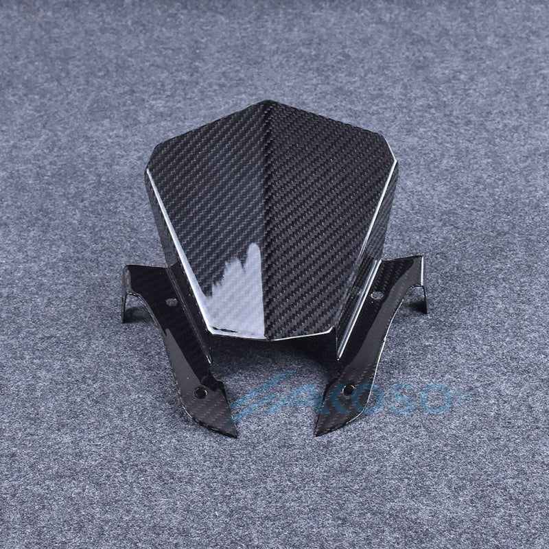 AKOSO 2014-2017 Yamaha MT07 FZ07 Carbon Fiber Front Windshield Fairing
