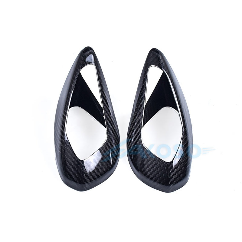 AKOSO 2018-2024 Ducati Panigale V4 V4S V4R Carbon Fiber Mirror Covers
