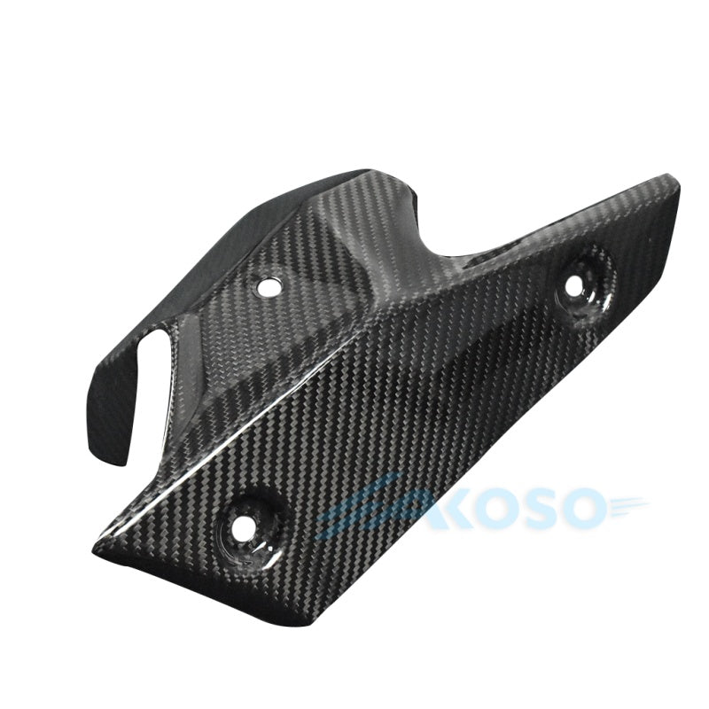 AKOSO 2024+ Kawasaki Ninja ZX-6R Carbon Fiber Motorcycle Exhaust Pipe Heat Shied Cover