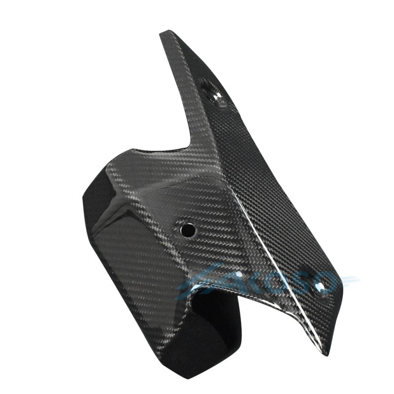 AKOSO 2024+ Kawasaki Ninja ZX-6R Carbon Fiber Motorcycle Exhaust Pipe Heat Shied Cover