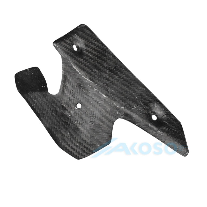 AKOSO 2024+ Kawasaki Ninja ZX-6R Carbon Fiber Motorcycle Exhaust Pipe Heat Shied Cover