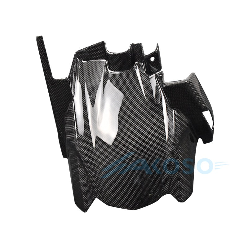 AKOSO 2017-2024 Kawasaki Ninja 650R Z650 Z650RS Carbon Fiber Rear Fender Hugger Mudguard Fairing