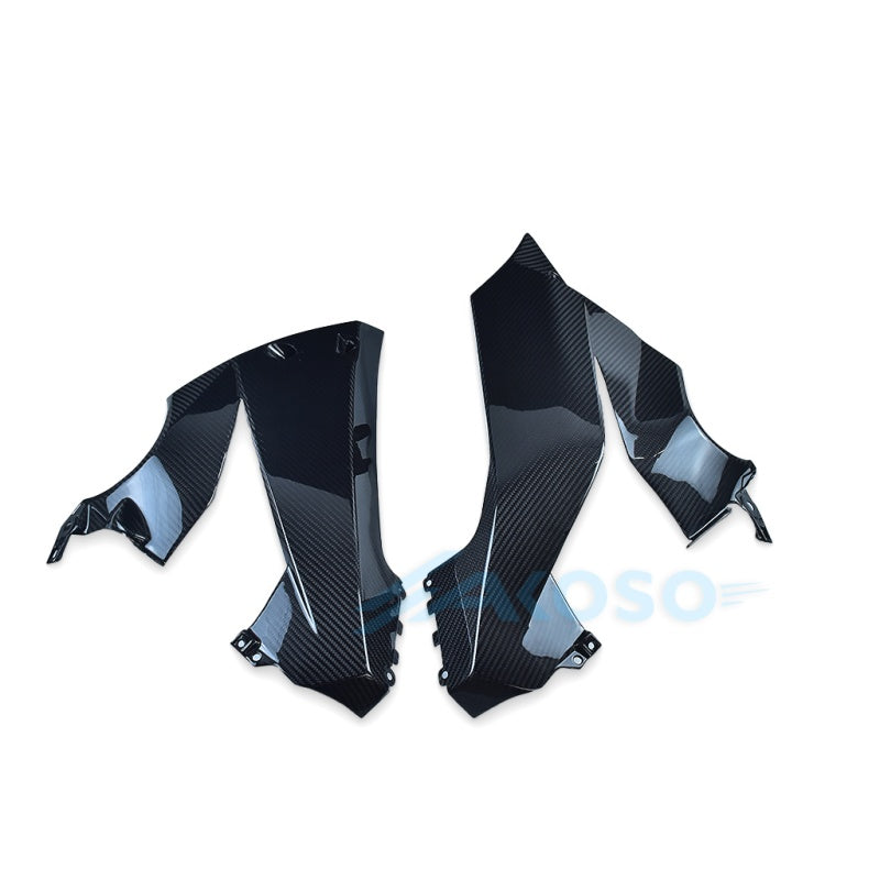 AKOSO 2019-2023 Honda CB650R CBR650R Carbon Fiber Belly Pan Lower Side Fairing
