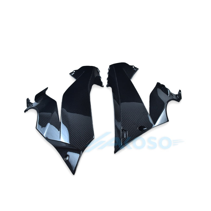 AKOSO 2019-2023 Honda CB650R CBR650R Carbon Fiber Belly Pan Lower Side Fairing