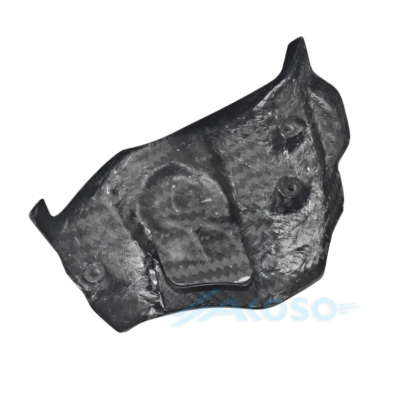 AKOSO 2018+ Yamaha MT07 FZ07 Carbon Fiber Sprocket Cover Front Chain Case Guard Fairing