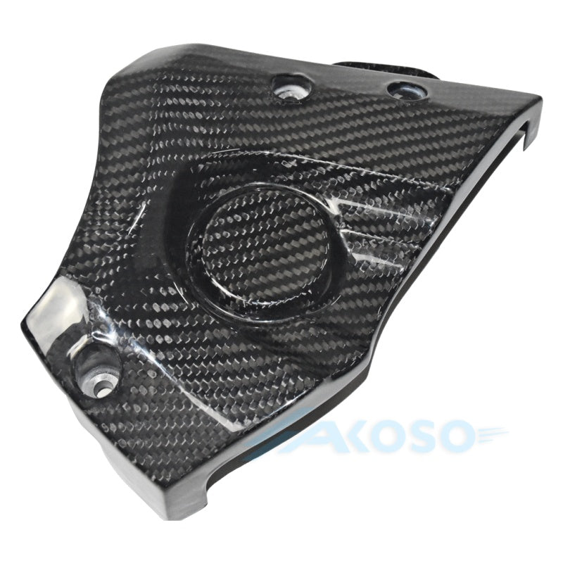 AKOSO 2018+ Yamaha MT07 FZ07 Carbon Fiber Sprocket Cover Front Chain Case Guard Fairing