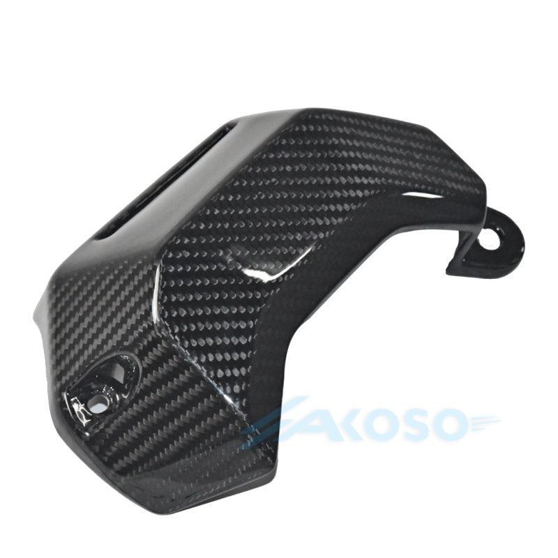 AKOSO 2018+ Yamaha MT07 FZ07 Carbon Fiber Water Cooler Cover Radiator Water Coolant Case