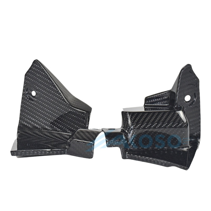 AKOSO 2015-2019 Yamaha R1M Carbon Fiber Front Fairing Side Panels Dash Air Intake Ram Cover