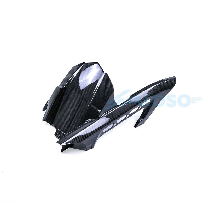 AKOSO 2020+ Kawasaki Z900 Carbon Fiber Rear Fender Chain Guard Kit