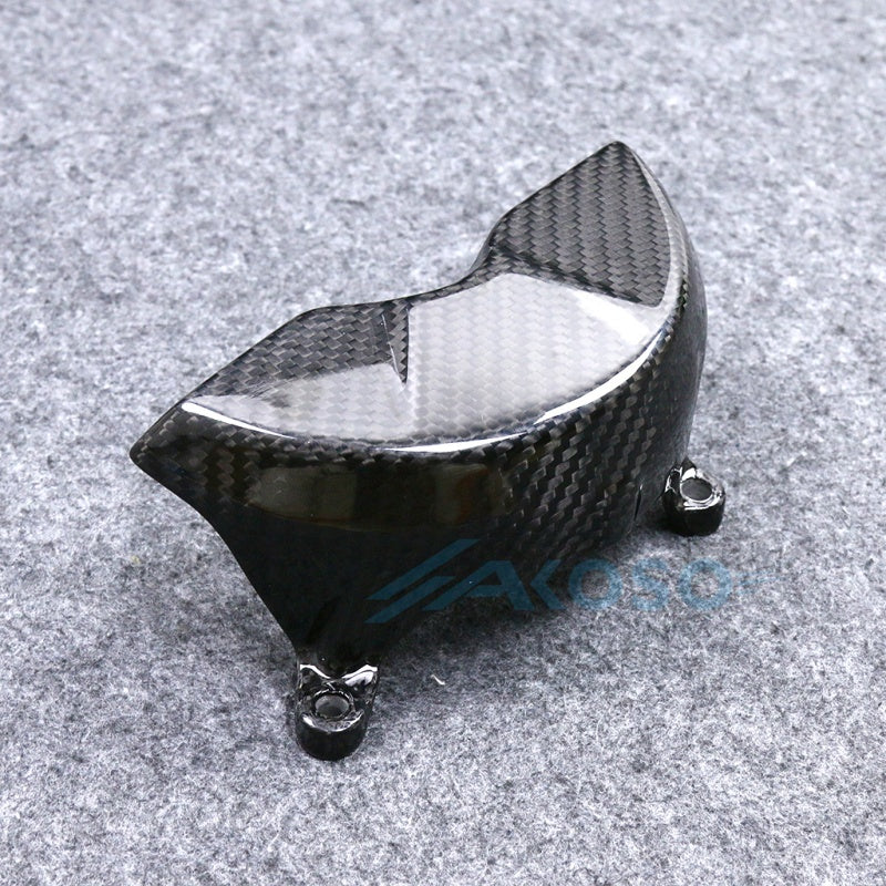 AKOSO 2018-2024 Ducati Panigale V4 V4S V4R Carbon Fiber Alternator Cover Guard (Smaller)
