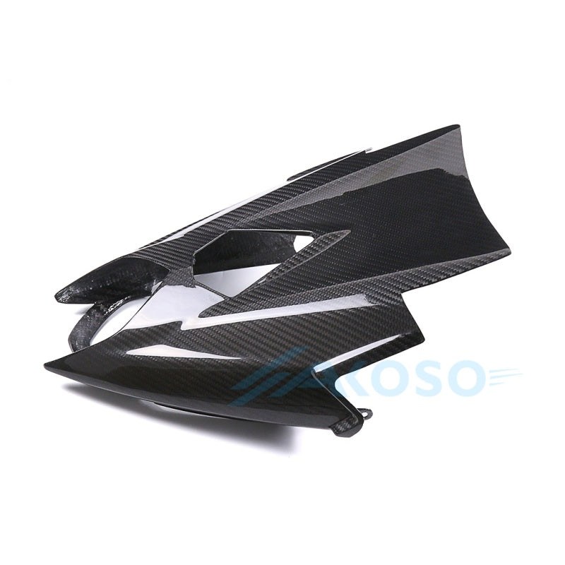 AKOSO 2017-2026 Triumph Triple 765 RS Carbon Fiber Undertray Under Rear Seat