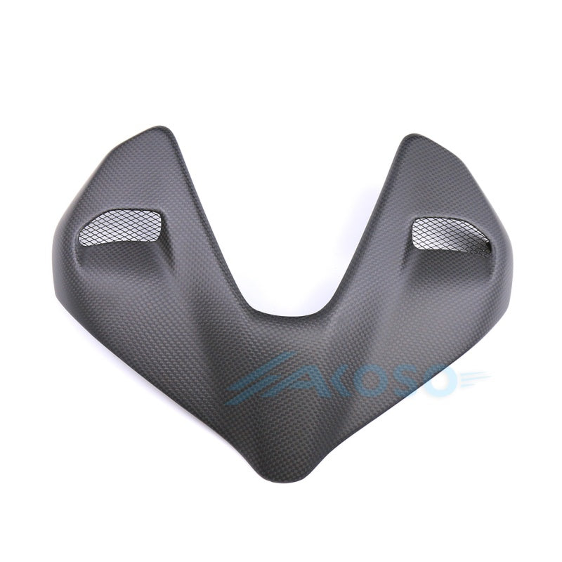 AKOSO 2020-2024 DUCATI Streetfighter V4 V4S Carbon Fiber Headlight Upper Fairing Panel