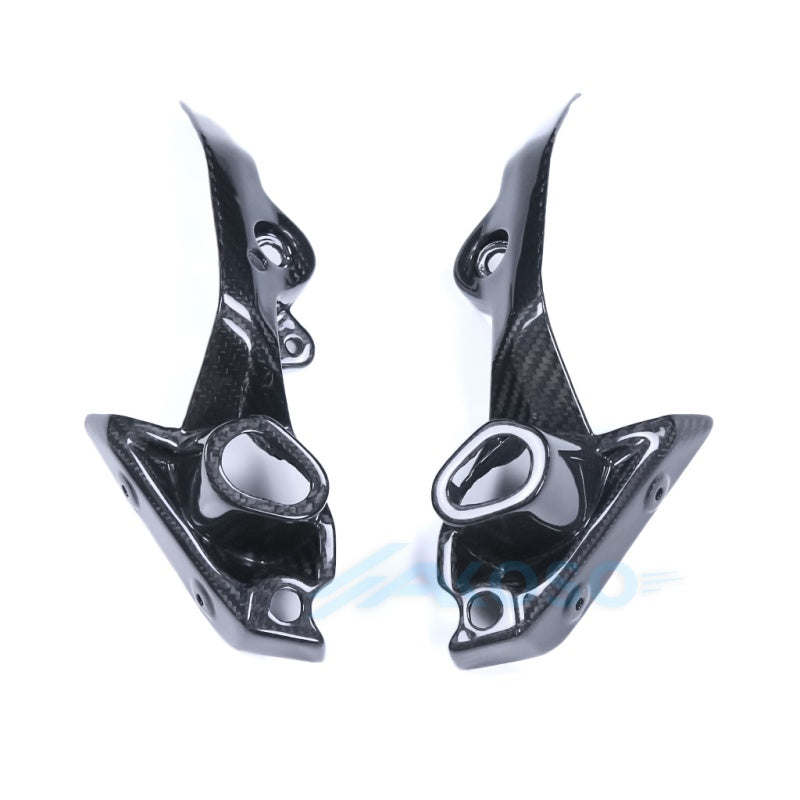 AKOSO 2013-2016 Yamaha FZ-09/ MT-09 100% Carbon Fiber Head Light Holders