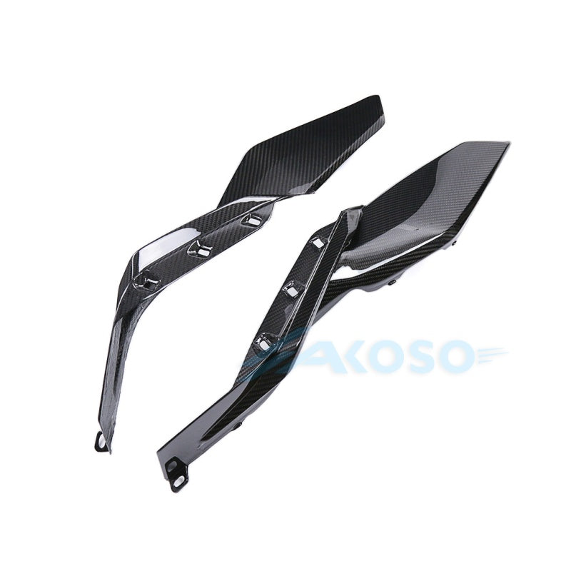 AKOSO 2024-2026 BMW M1000XR 100% Carbon Fiber Tank Side Panels