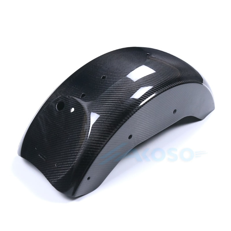 AKOSO 100% Carbon Fiber Rear Fender for Harley Low Rider S FXLRS ST FXLRST FXRST