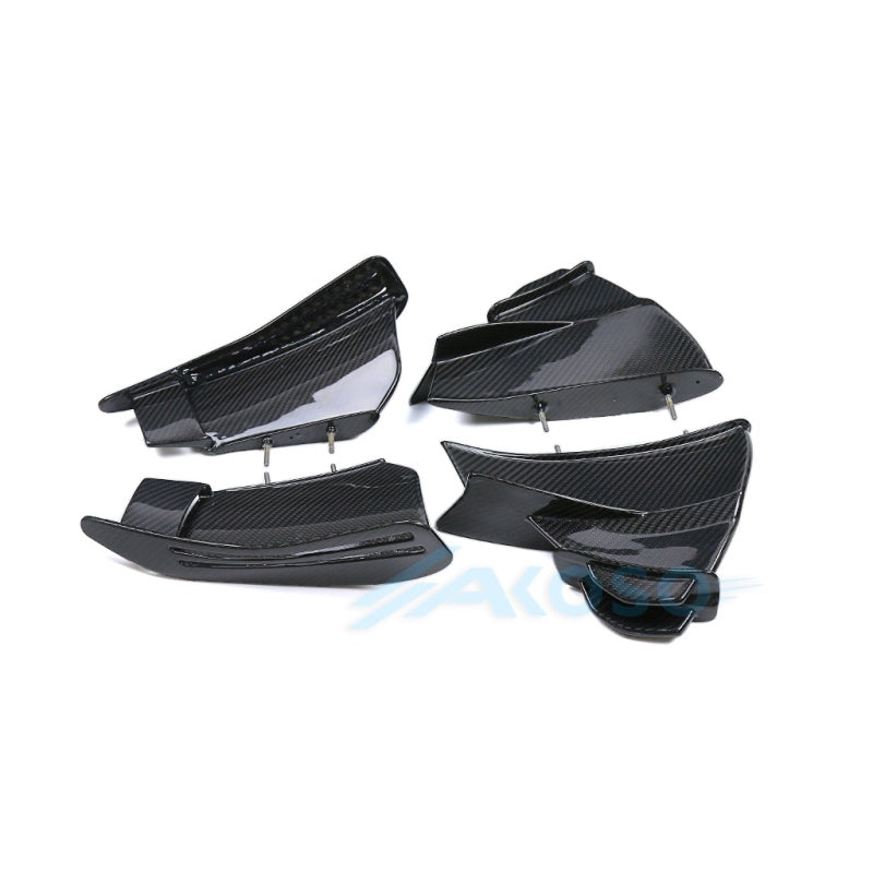 AKOSO 2018-2021 Ducati Panigale V4 V4S V4R Carbon Fiber SuperLeggera Winglets