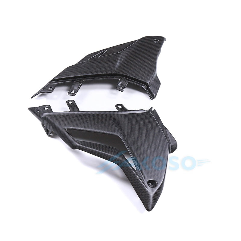 AKOSO 2020-2024 Ducati Streetfighter V4 V4S Carbon Fiber Lower Side Panels