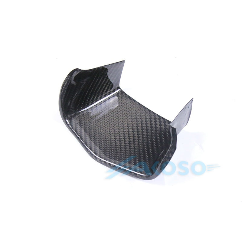 AKOSO 2015-2019 Yamaha YZF R1 R1M Carbon Fiber Motorcycle Front Air Intake Cover Fairing